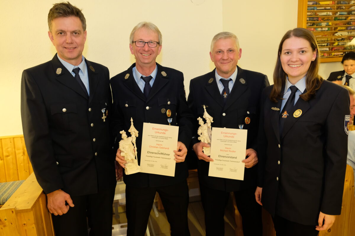 Tremmersdorfer Feuerwehr unter neuer Führung revitalisiert