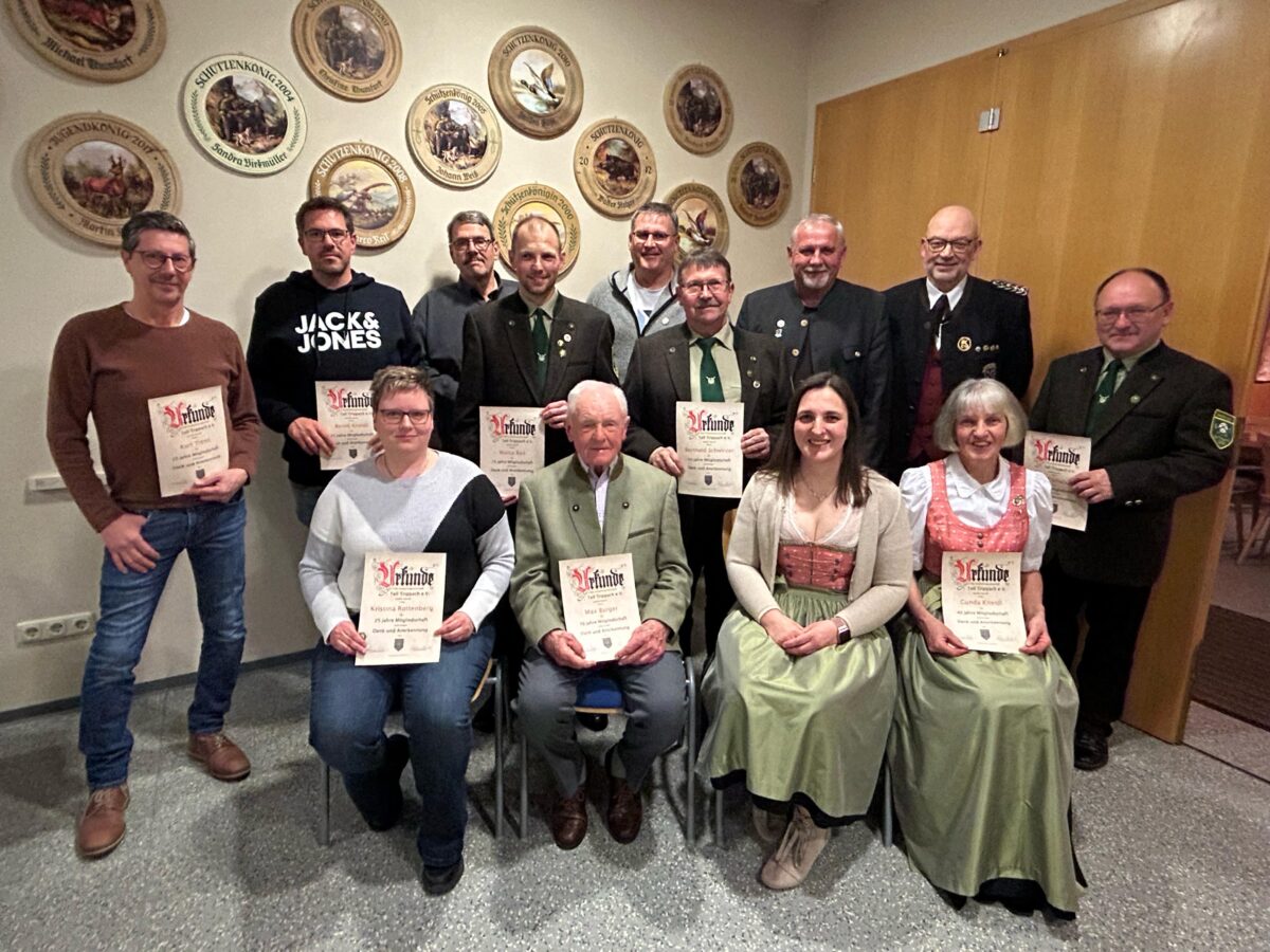 Gemeinde Weiherhammer ist stolz auf den Trippacher Schützenverein
