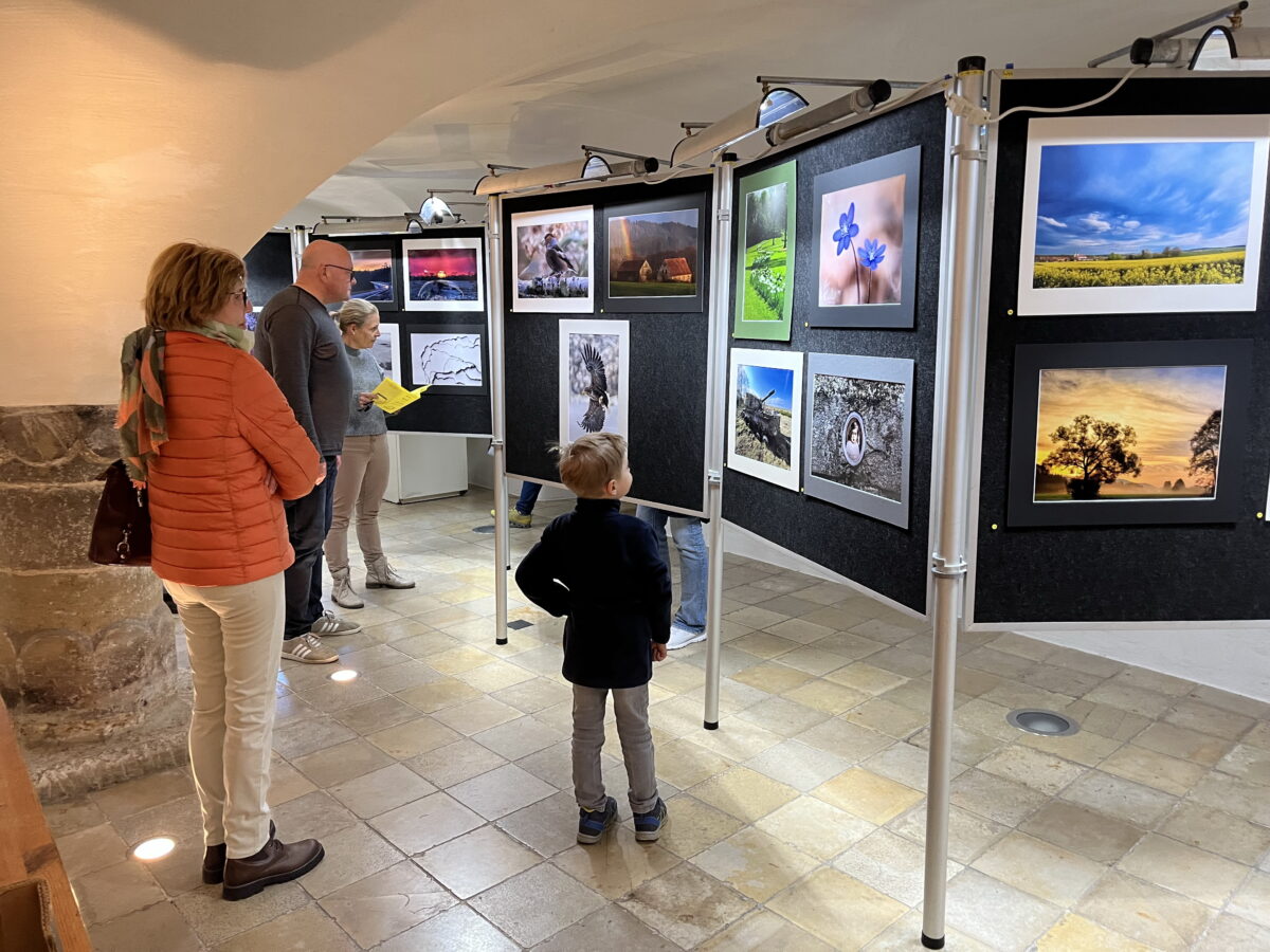 Bilder der Fotofreunde begeisterten das Publikum