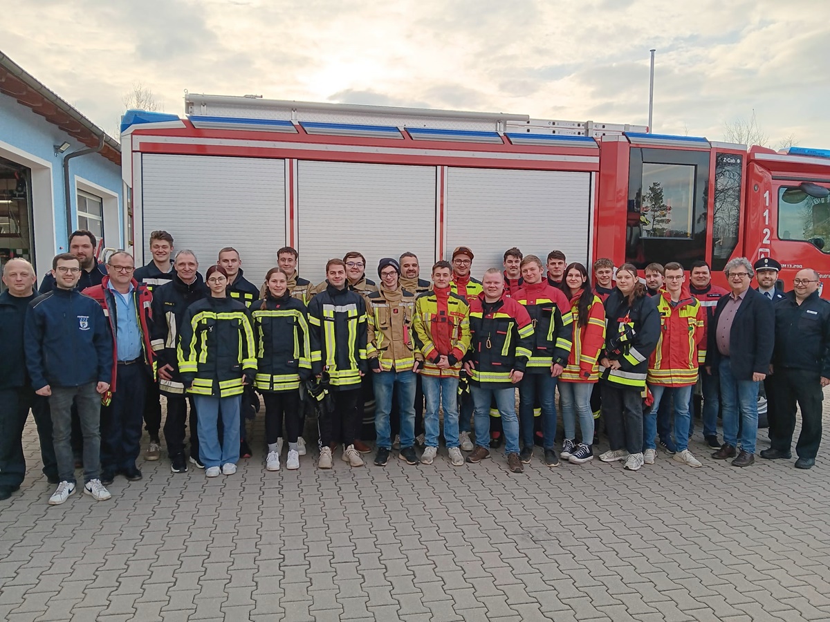 128. Atemschutzlehrgang bei der Feuerwehr Pressath