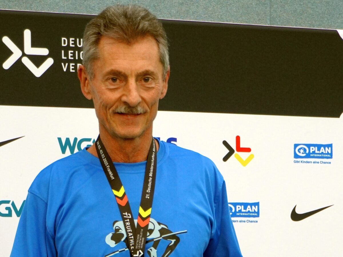 Weltrekord im Hochsprung für Manfred Ziegler vom TB Weiden