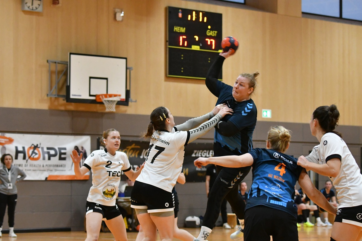 Handball-Damen der HSG Weiden kommen unter die Räder