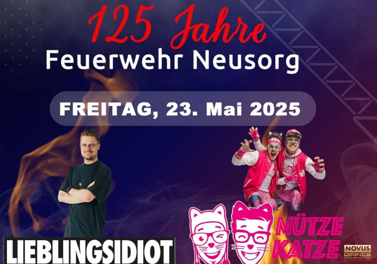 125 Jahre FF Neusorg – Freitag 23.05.2025 in Neusorg