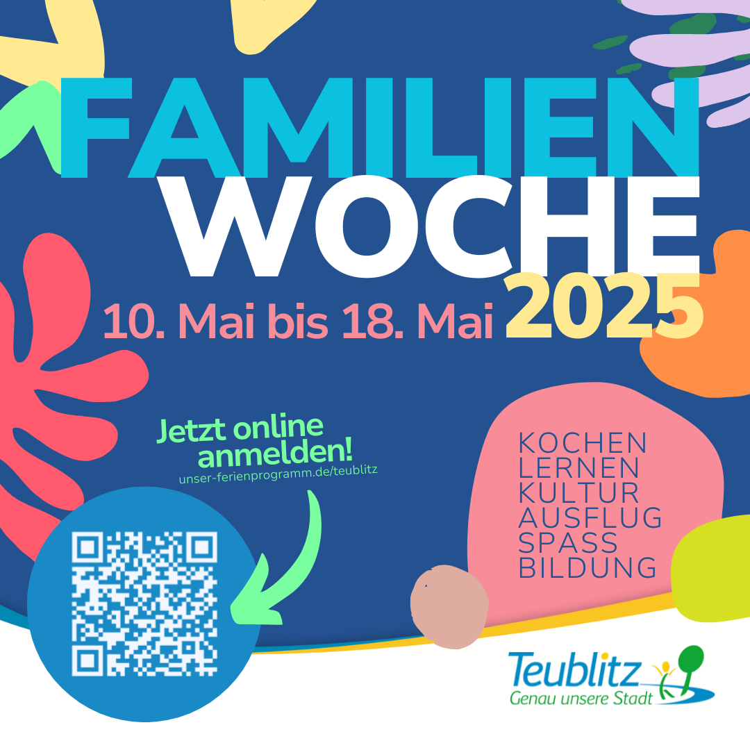 Teublitz plant bunte Familienwoche für Mai 2025