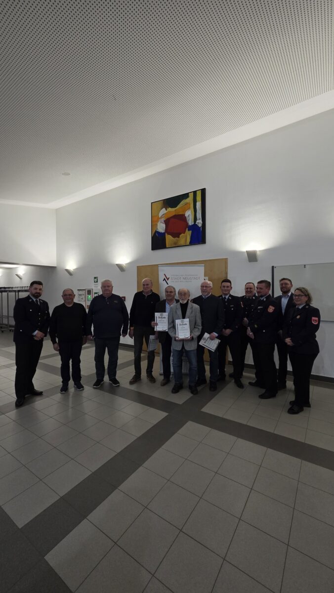 Freiwillige Feuerwehr Neustadt wählt neue Führung