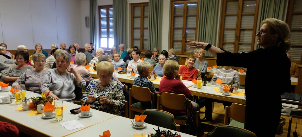 Frühlingserwachen beim Seniorenkreis Floß