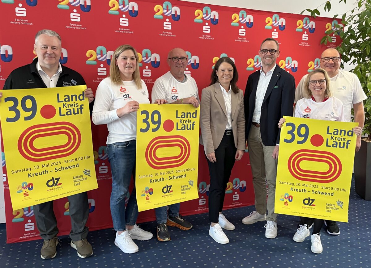 Landkreislauf Amberg-Sulzbach: Anmeldung bis 4. Mai, Strecke zum Trainieren markiert