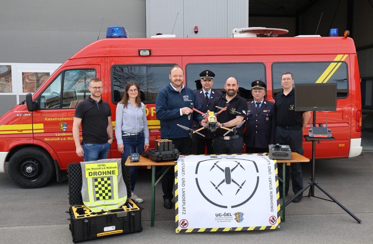 Neue Drohne stärkt Einsatzkräfte in Neustadt