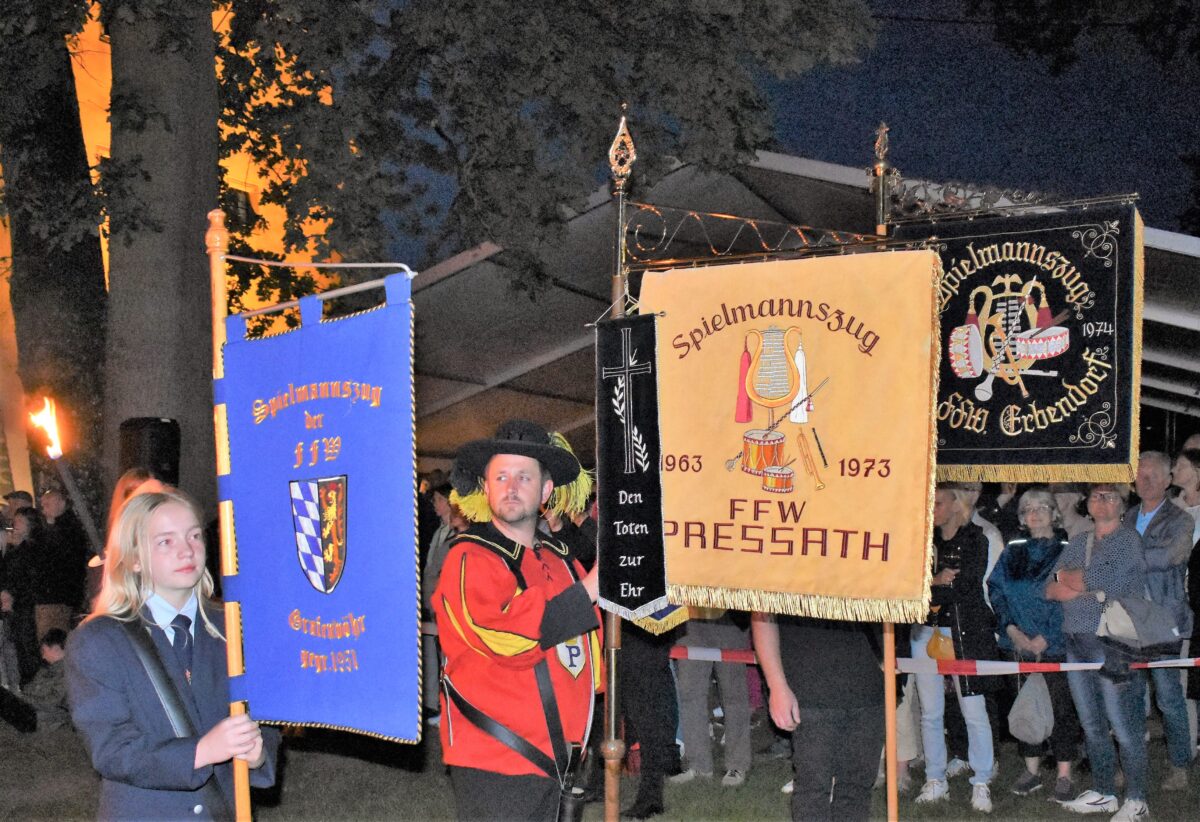 Wieder ein Konzert mit drei Spielmannszügen