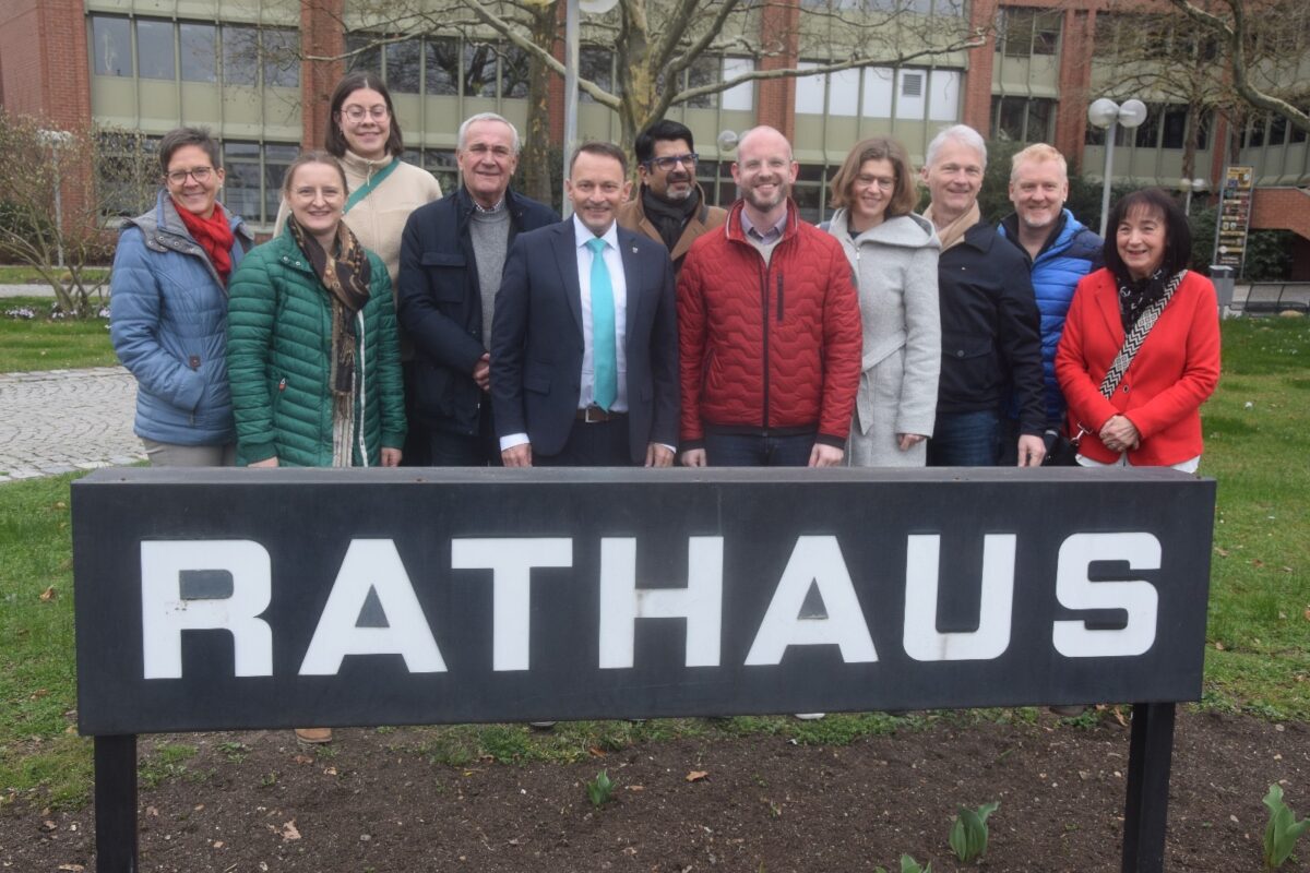 Ein Jahr vor Kommunalwahl: OB Jens Meyer (SPD) kündigt erneute Kandidatur an