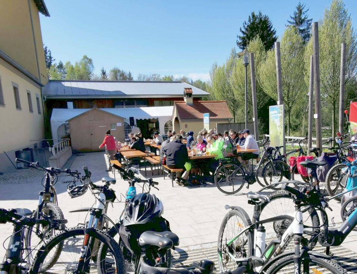 Eslarn feiert Radlersonntag mit Freunden und Familie