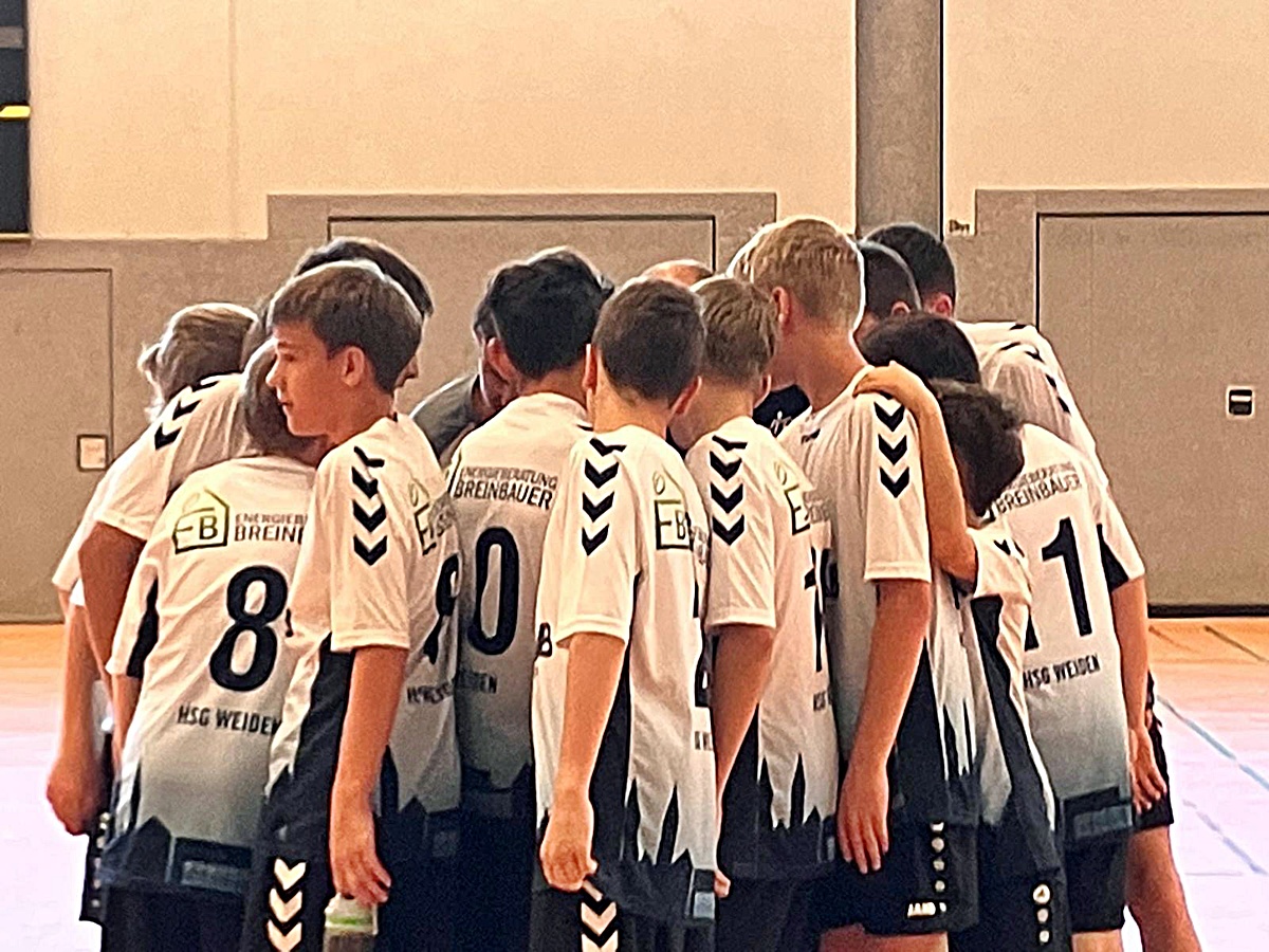 Gelungener Auftakt in die Oberliga-Qualifikation: C-Jugend der HSG überzeugt in Bayreuth