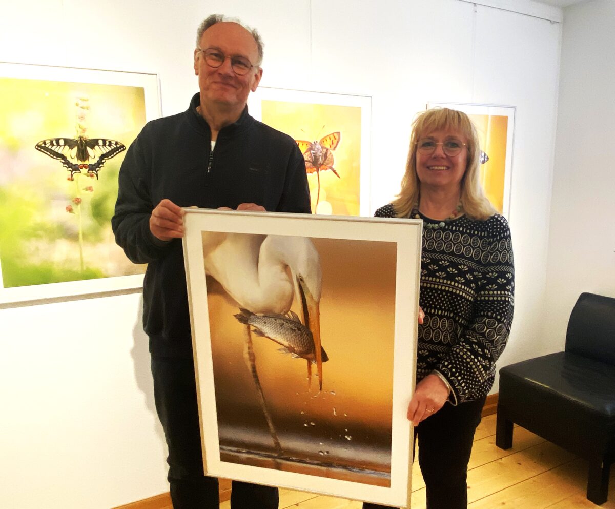 „Schauspiel der Natur“: Harald Klier zeigt Fauna-Fotos