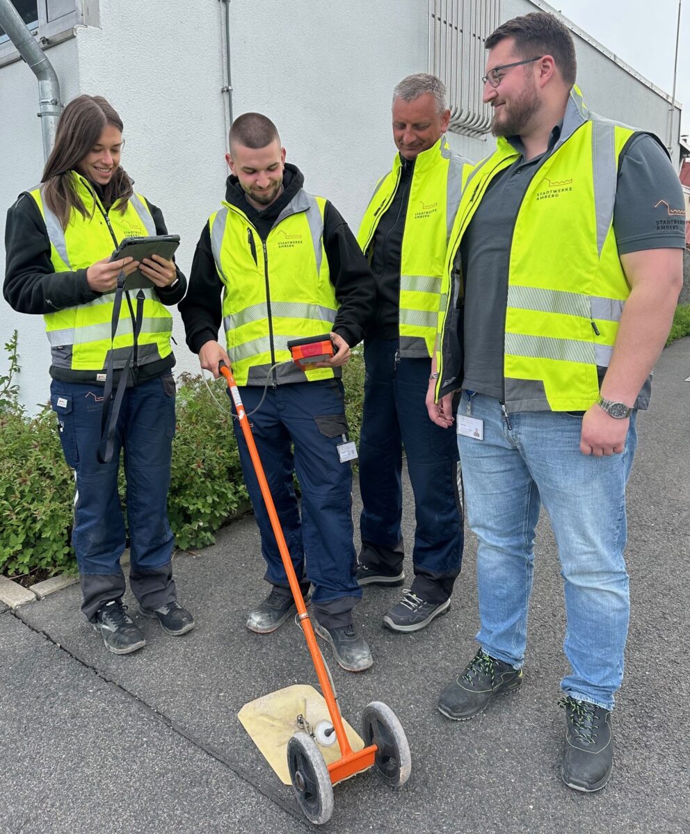 Wichtige Gasrohr-Überprüfung in Amberg
