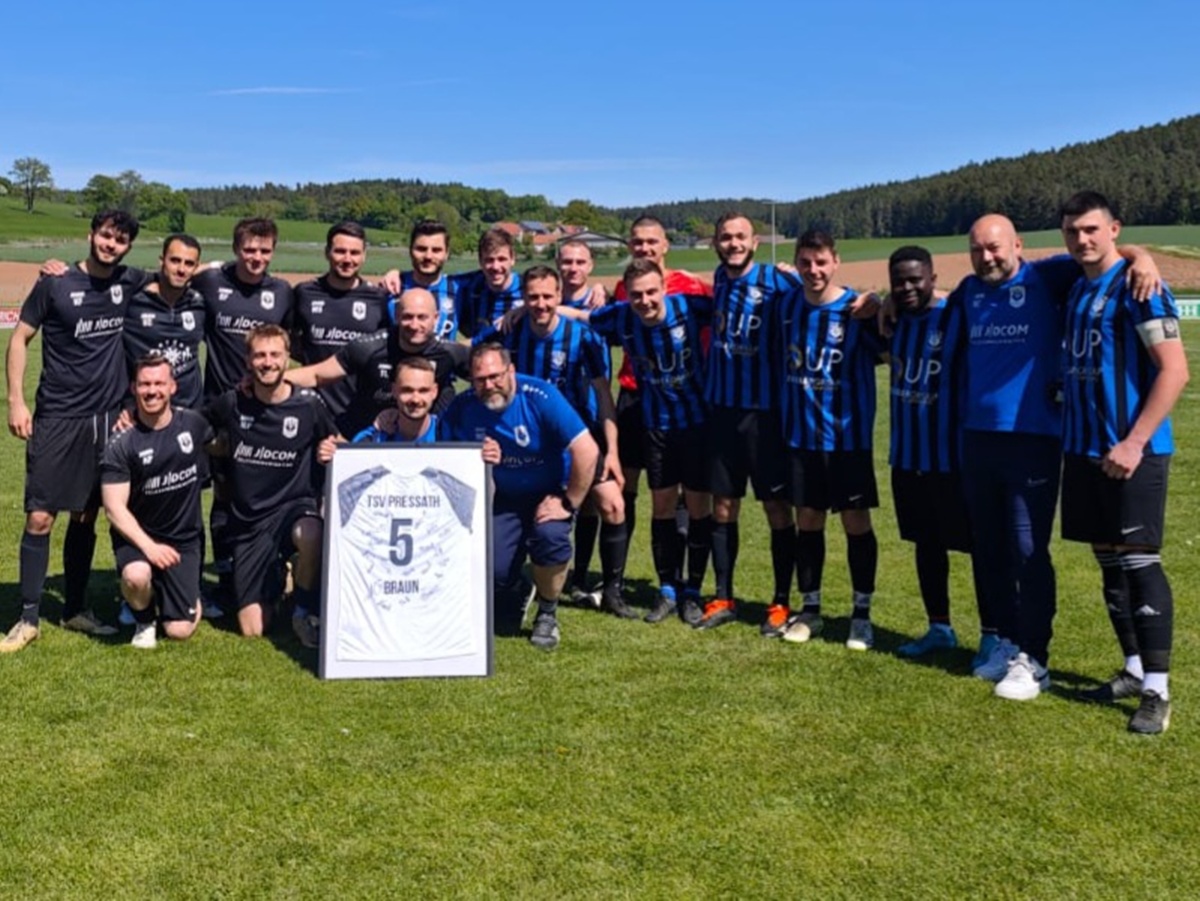 TSV Pressath: Neue Teamkleidung und Abschied am Saisonende