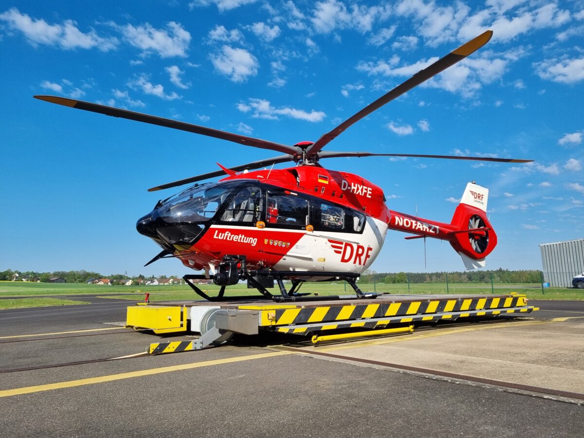 Rettungshubschrauber Christoph 80 weiterhin in Weiden stationiert