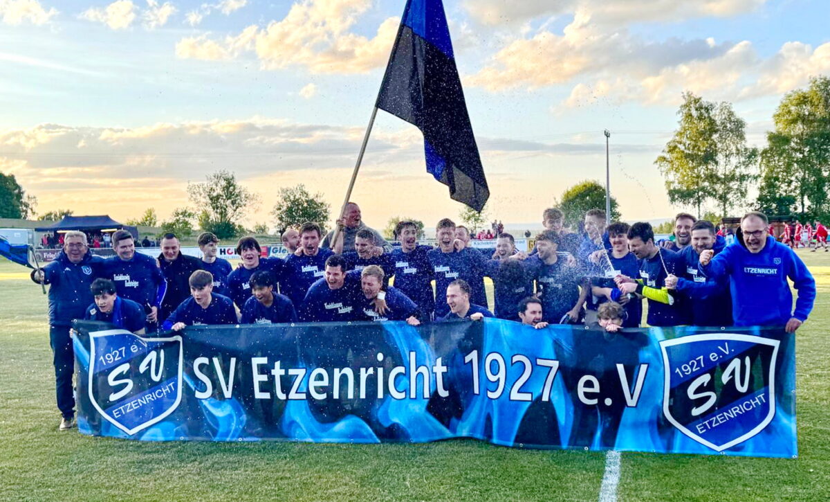 Aller guten Dinge sind drei – Feiern beim SV Etzenricht setzten sich fort