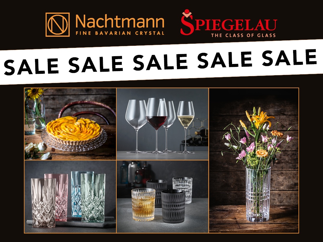 Kristallzauber, elegante Designs & toller Service: großer Sonderverkauf bei Nachtmann