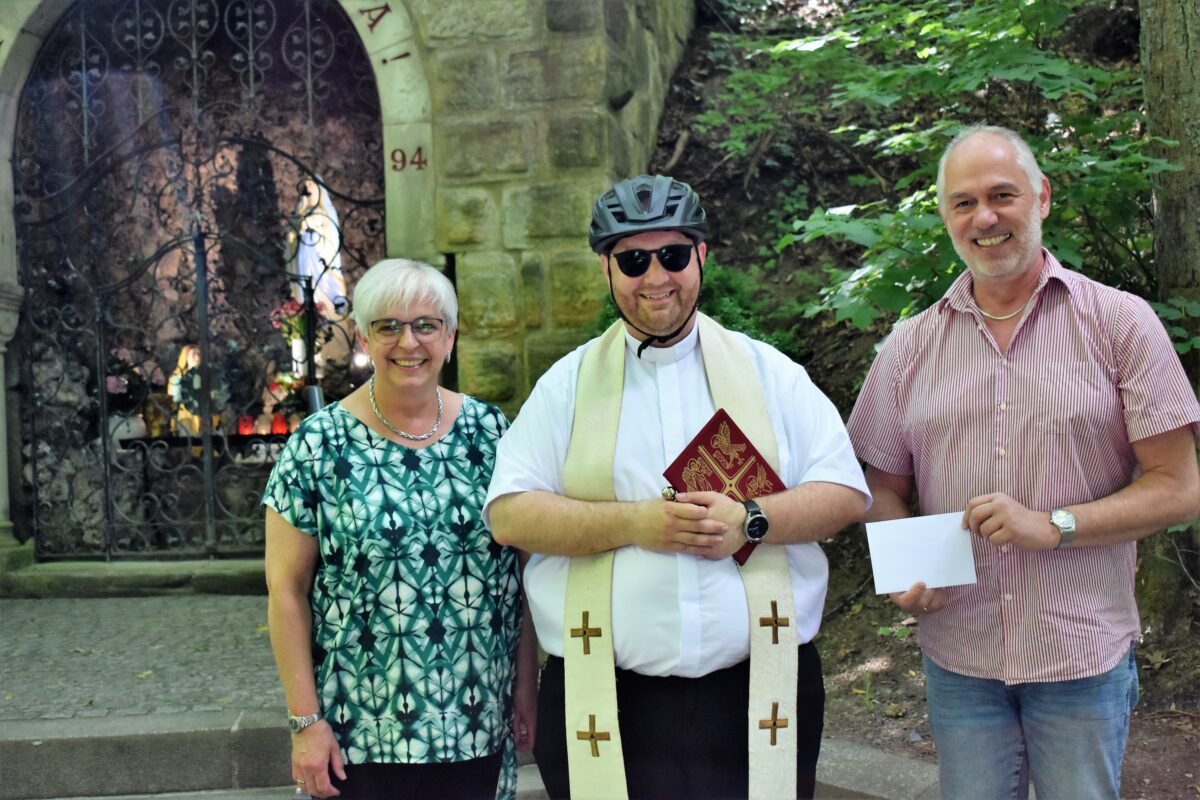„Bike and Pray“ – Radweg der Hoffnung ist eröffnet