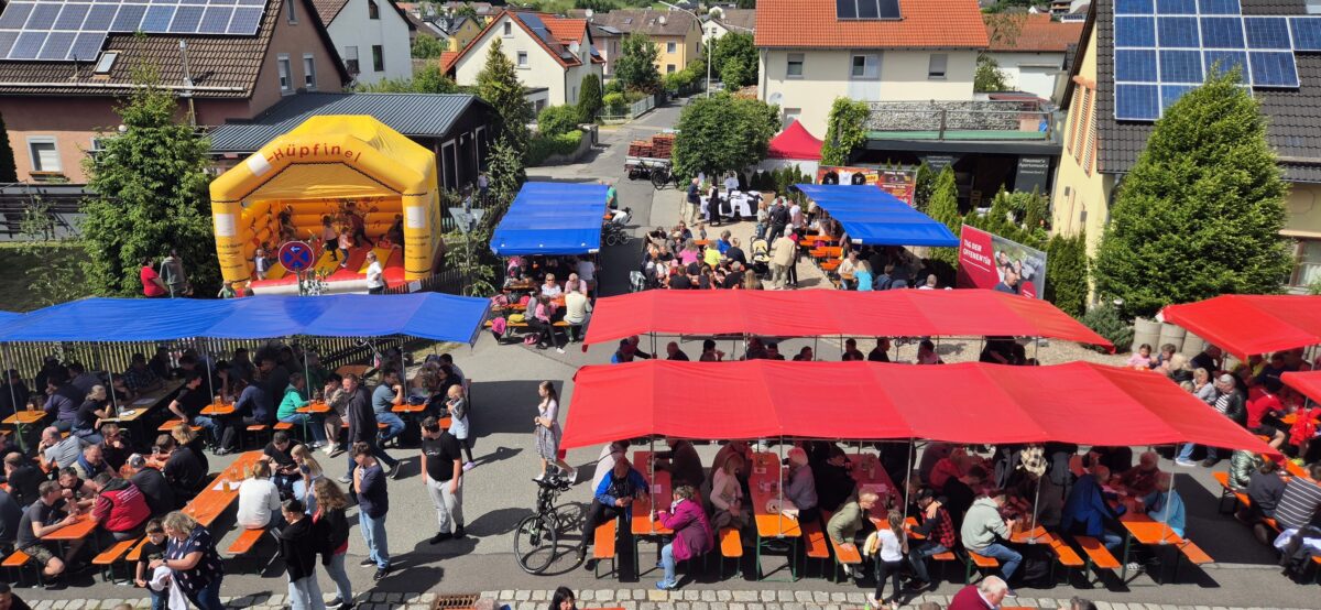 Altenstädter feiern am Vatertag – Feuerwehr garantiert für gutes Wetter