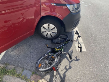 Glückliches Ende nach Fahrradunfall in Schwandorf