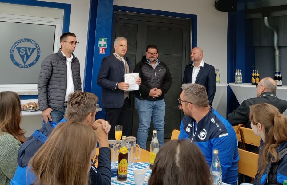 Immenreuth eröffnet neuen „Begegnungsplatz der Vereine“