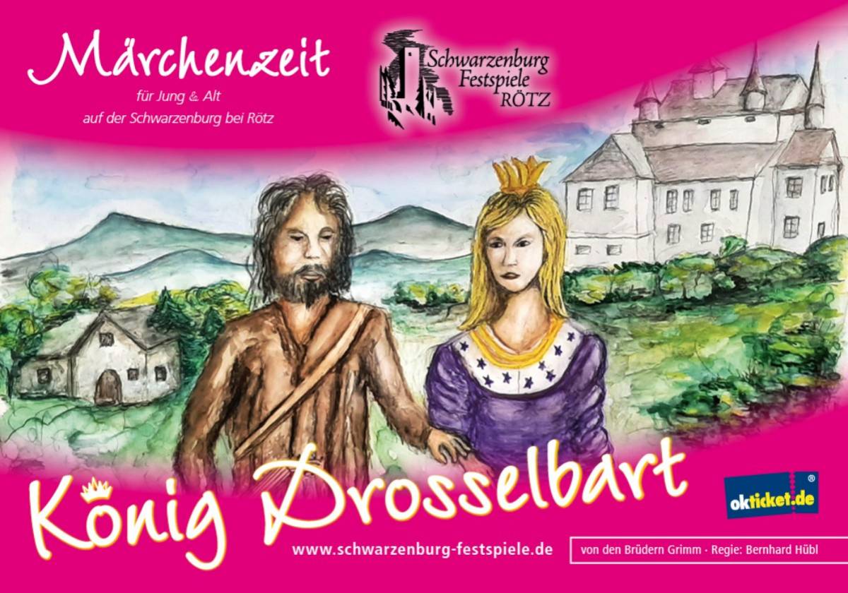 Märchenzeit in Rötz: König Drosselbart bezaubert die Schwarzenburg