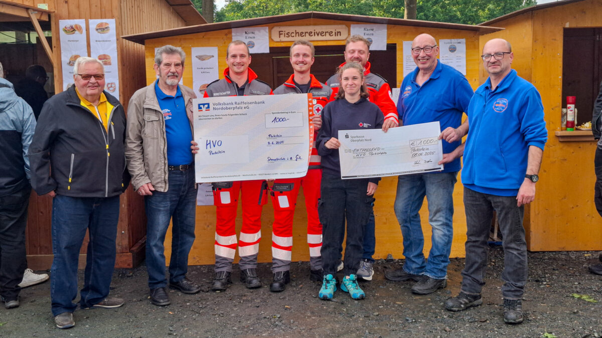 Parksteiner Vereine unterstützen Helfer vor Ort mit Spenden
