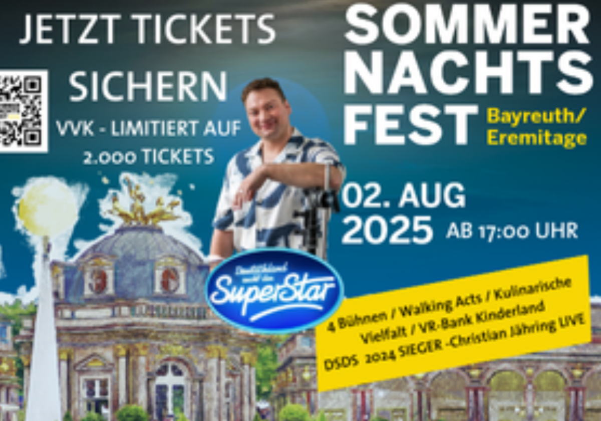 Sommernachtsfest in Bayreuth: Eine magische Nacht erwartet Sie