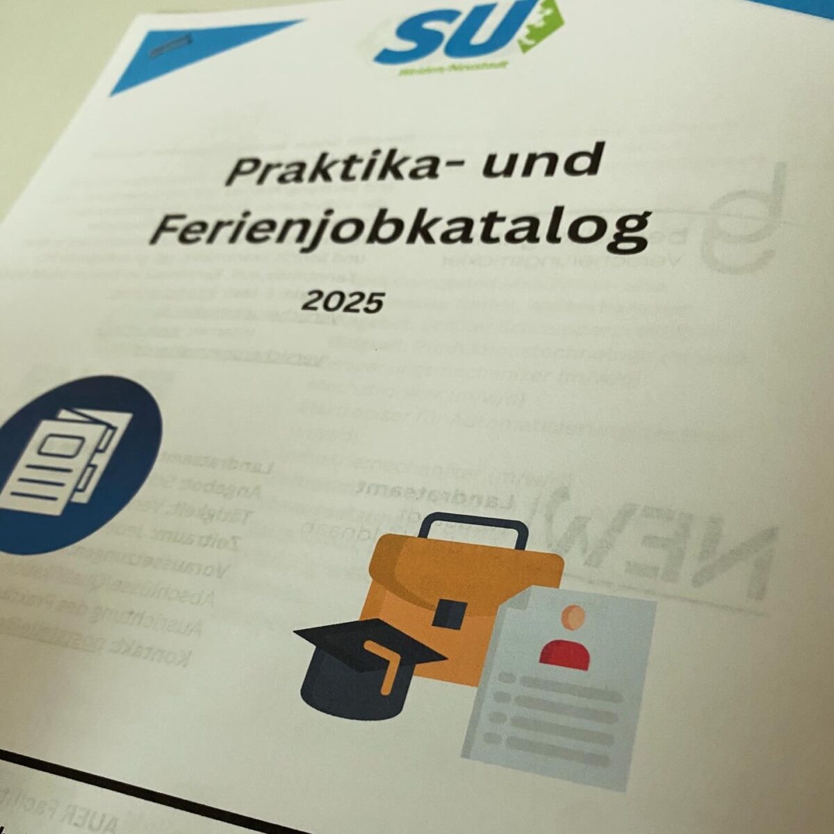 Start für Praktika- und Ferienjobkatalog in Weiden