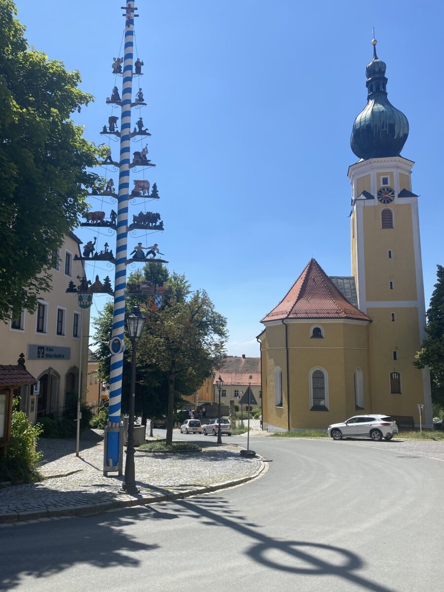 Zunftbaum des OWV wieder aufgestellt
