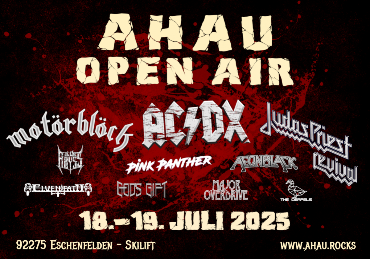 „AHAU Open Air – Wochenendticket“ in Eschenfelden lockt Fans