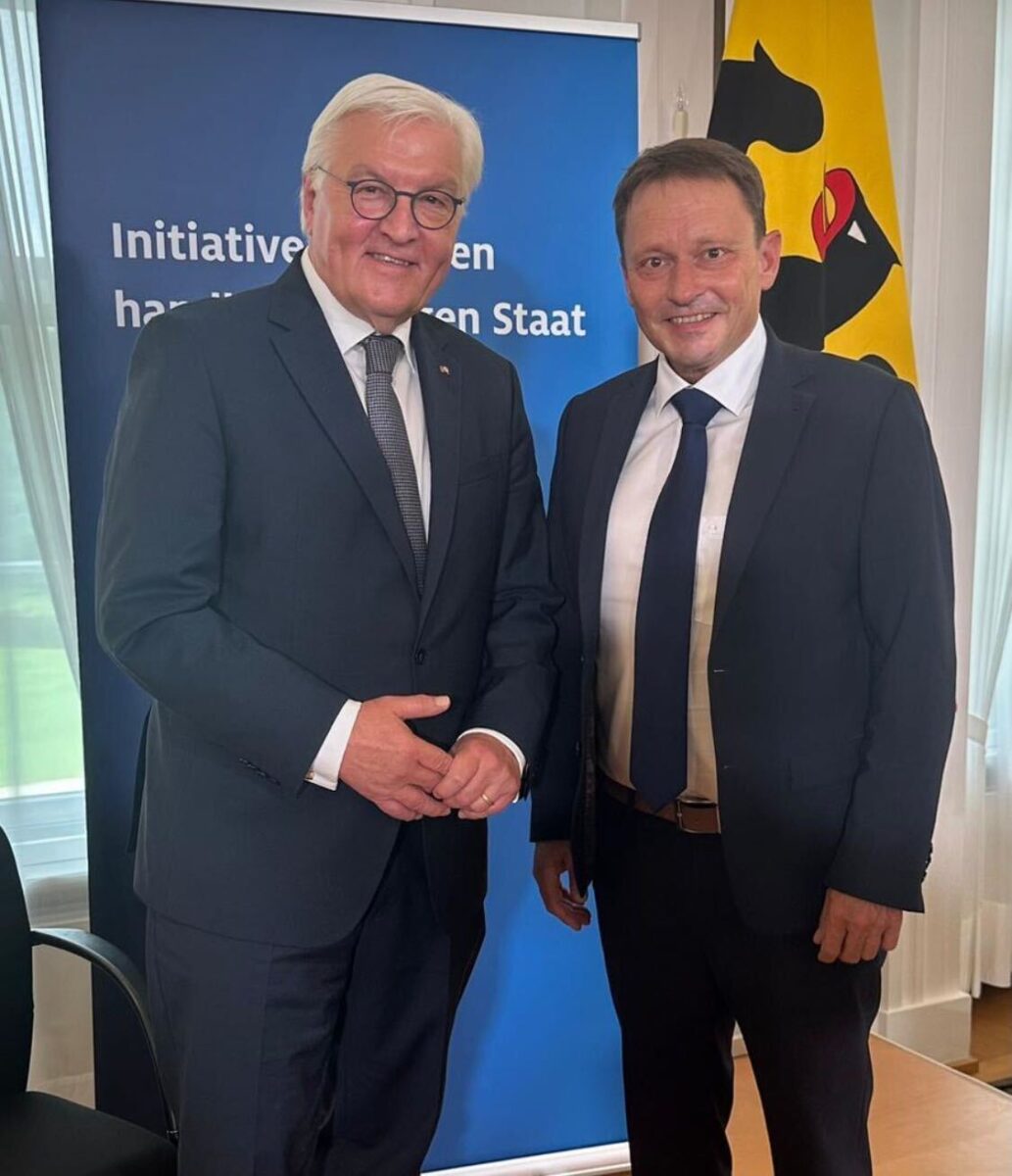 „Initiative für einen handlungsfähigen Staat“: Präsident holt OB Jens Meyer in Berliner Runde