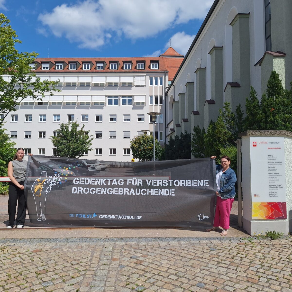 Gedenktag für Drogentote in Weiden mit Musik