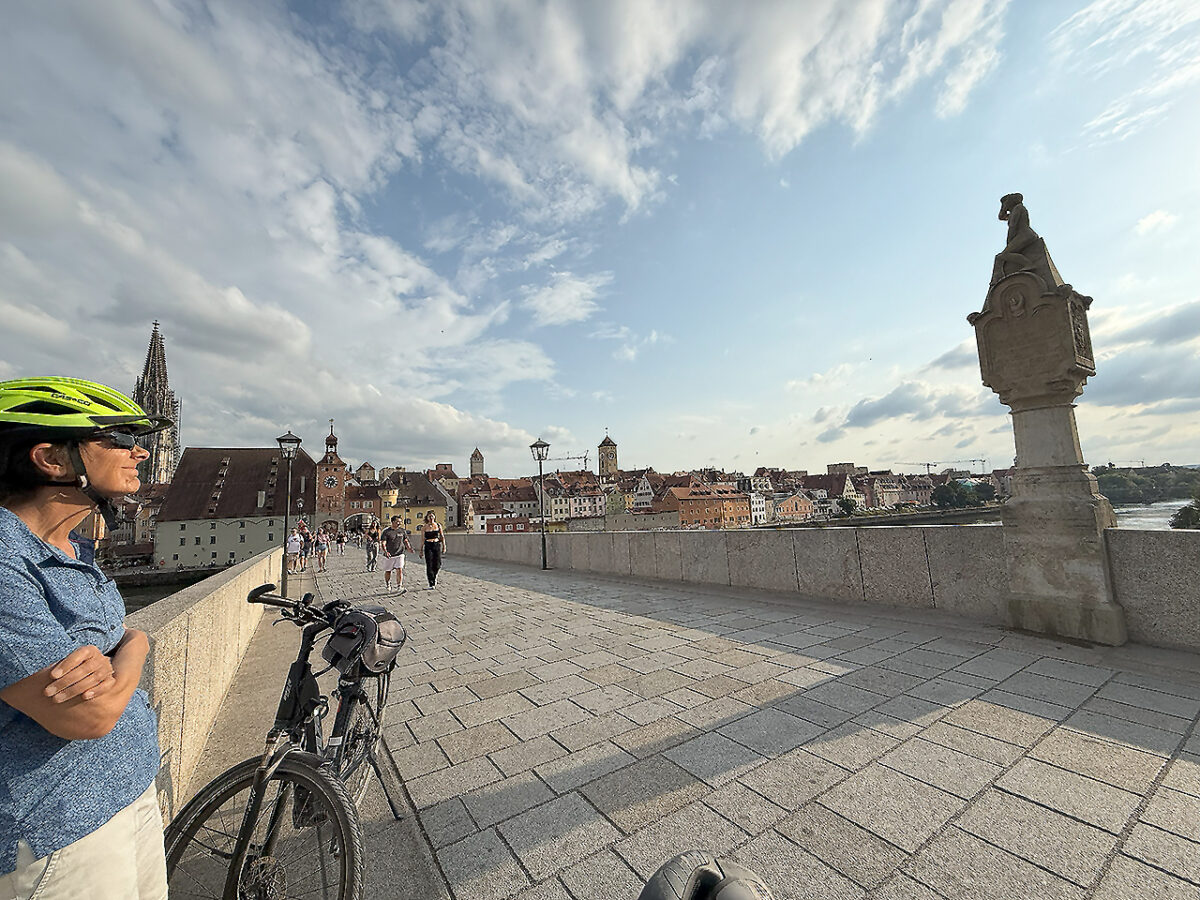 Genussradeln durch Herdas Welterbe (1): Meine Regensburger Highlights