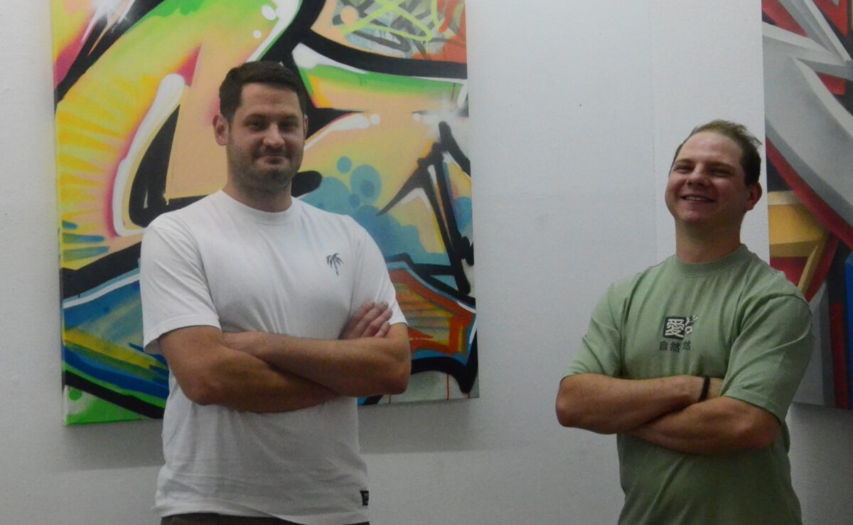 „Power Drip“ ist Graffiti-Kunst im Kunstverein