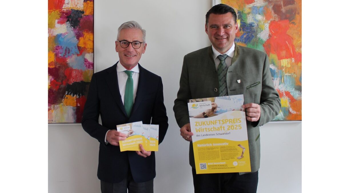 Zukunftspreis Schwandorf: Bewerbungen jetzt möglich