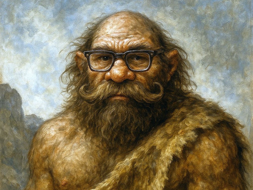 Bockboanig [ˈbɔkbaɪ̯nɪç]: der Homo sapiens, ein Auslaufmodell