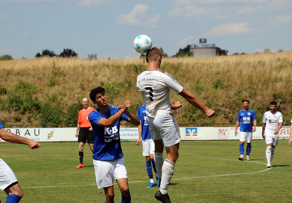Beim SV 08 Auerbach geht es mit neuem Trainer wieder los – mit neuen Zielen