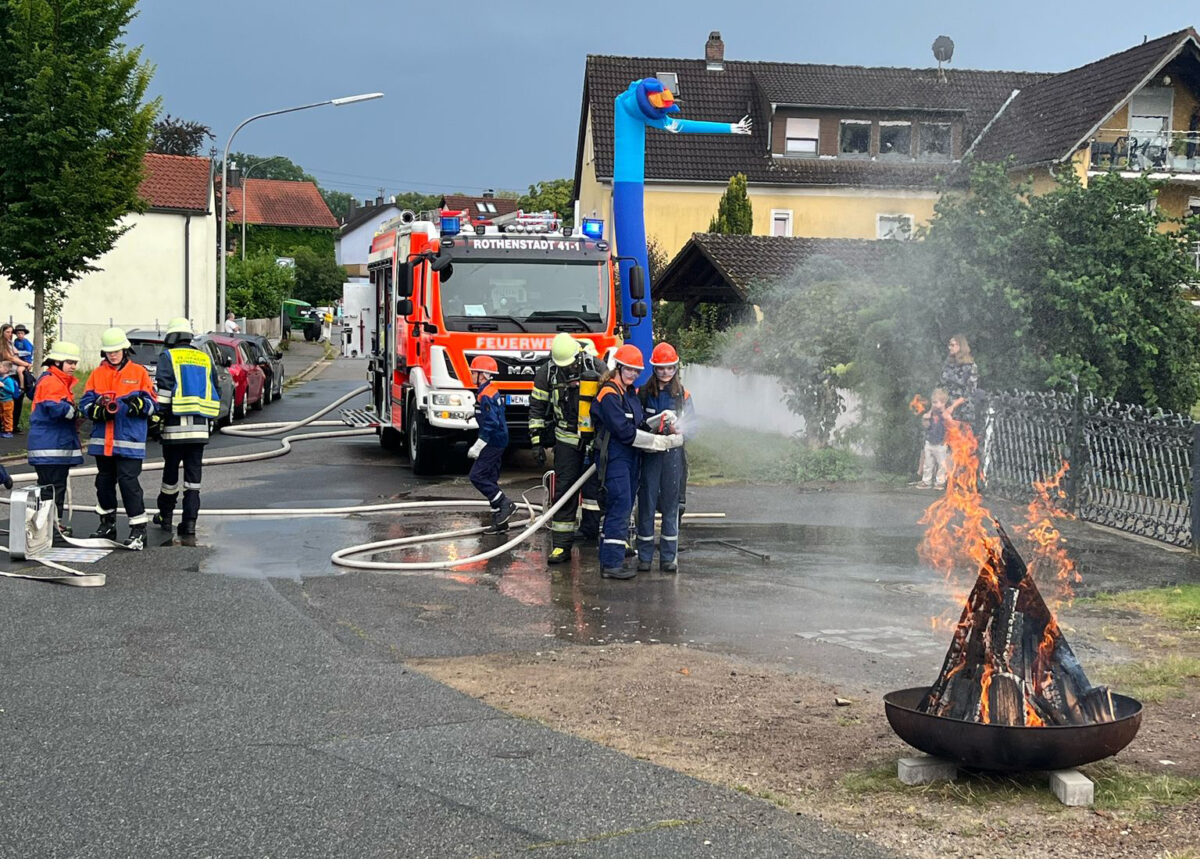 Familientag bei der Freiwilligen Feuerwehr Rothenstadt