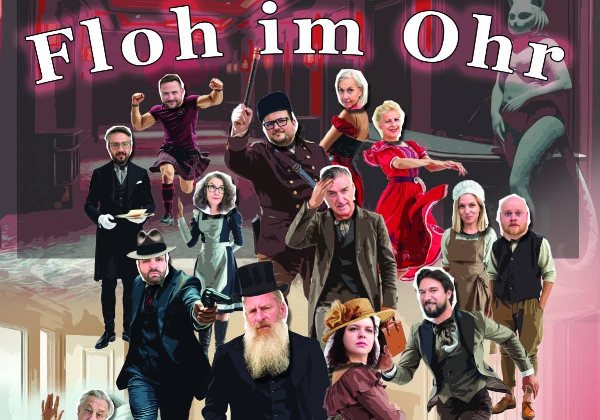 „Floh im Ohr“ in Zeitlarn: Turbulente Theaterkomödie zieht Besucher an