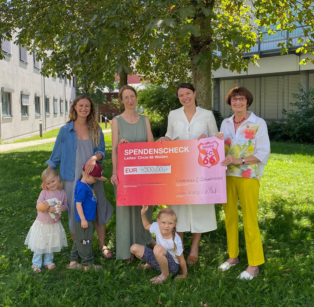 Ladies Circle Weiden spendet 4.500 Euro für Schwerkranke