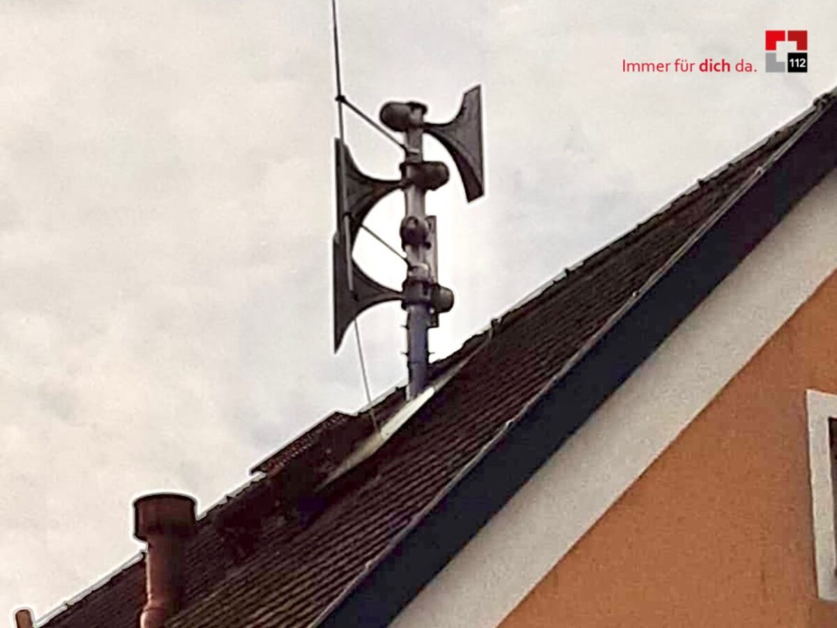 Neue Probealarm-Zeiten in Oberpfalz-Nord ab September