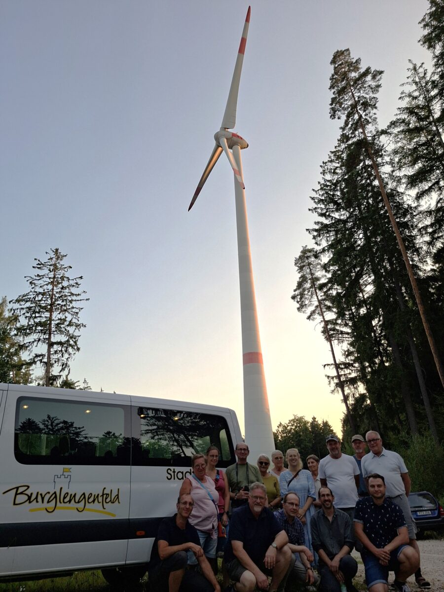 Windenergie-Tour fördert Akzeptanz in Burglengenfeld