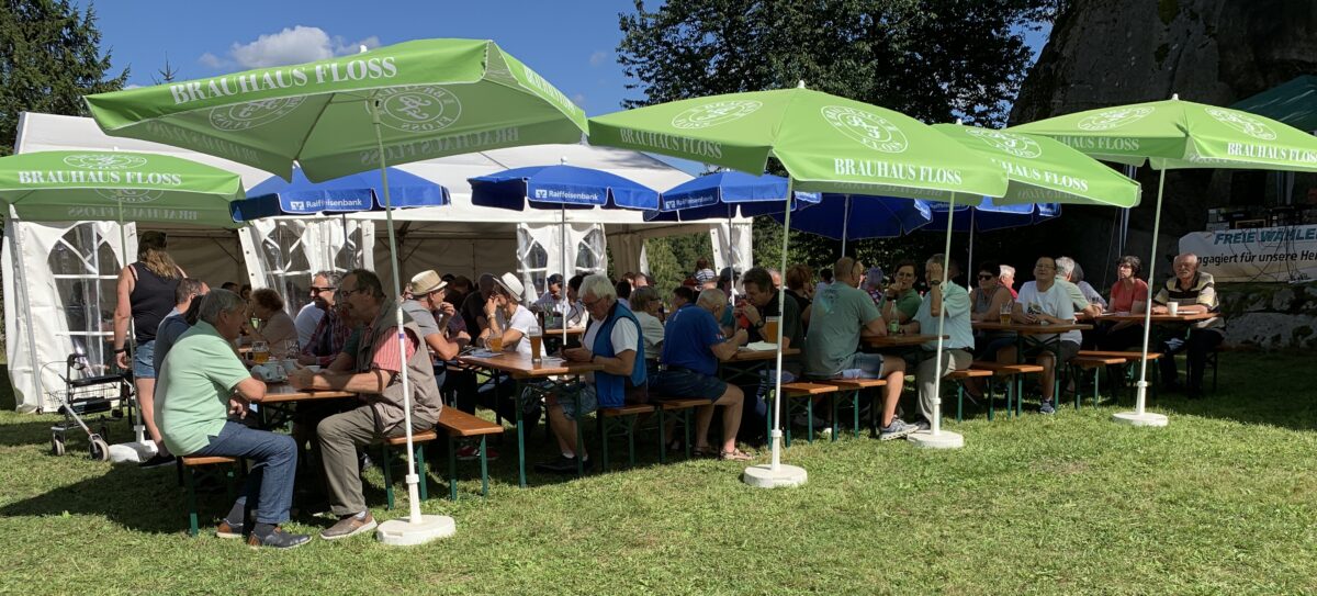 Viele Besucher beim Schlossfest