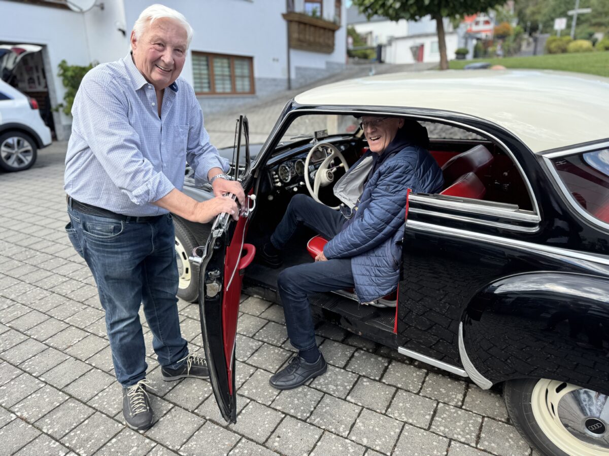 Alte Liebe rostet nicht: Lothar Höher und sein erstes Auto