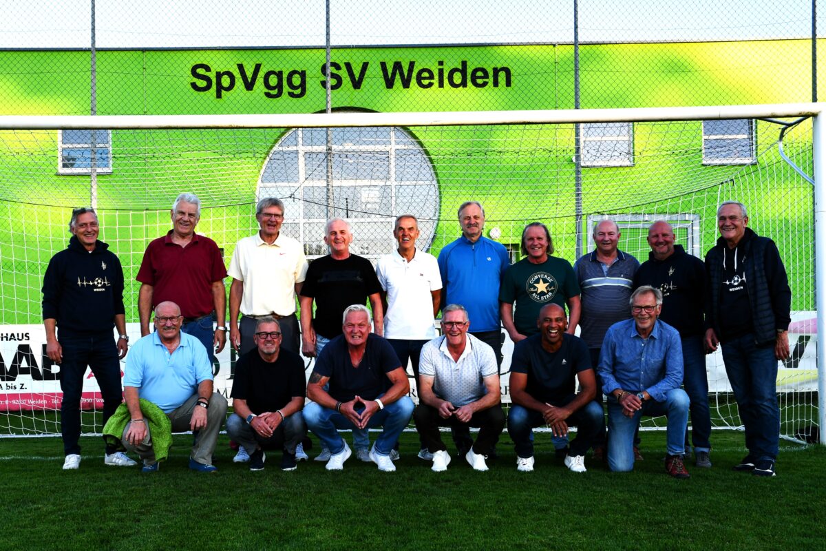 Legenden der SpVgg SV Weiden kehren zurück – Ein Abend voller Erinnerungen