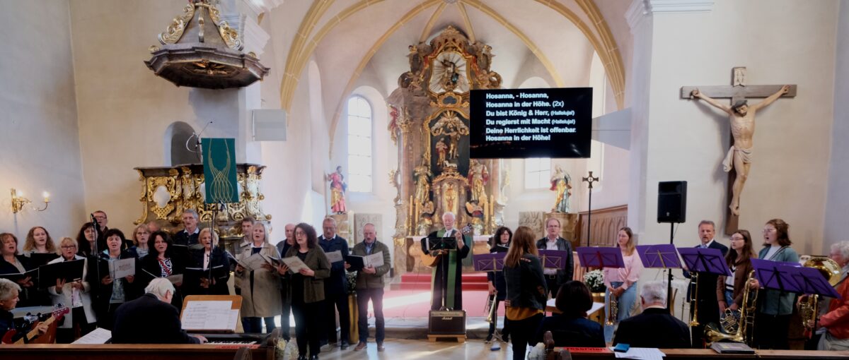 Gottesdienst erleben begeistert Floß und Flossenbürg