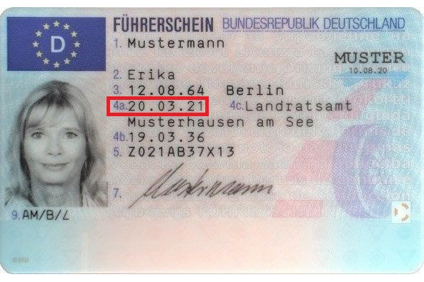 Pflichtumtausch für Kartenführerscheine 1999 bis 2001 bis 19. Januar 2026