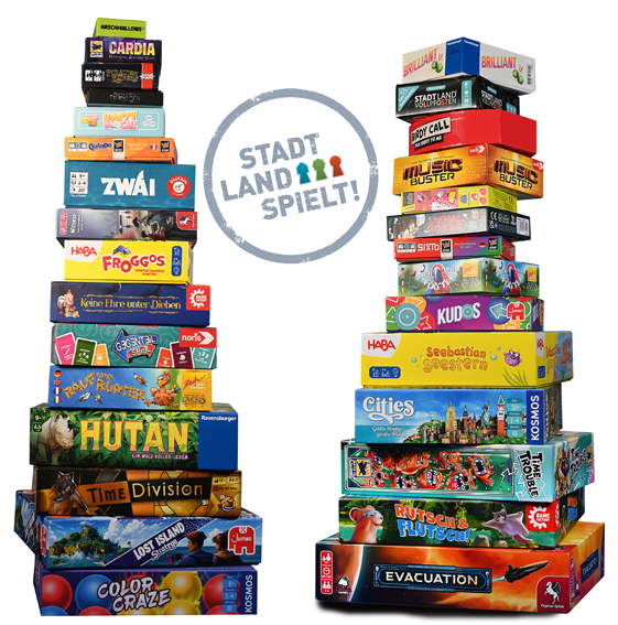 Freier Eintritt bei Stadt Land Spielt